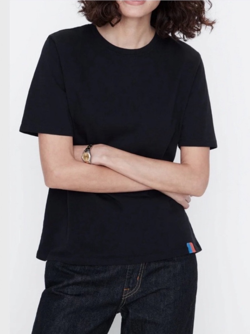 NWOT Kule The Modern tee organic cotton black